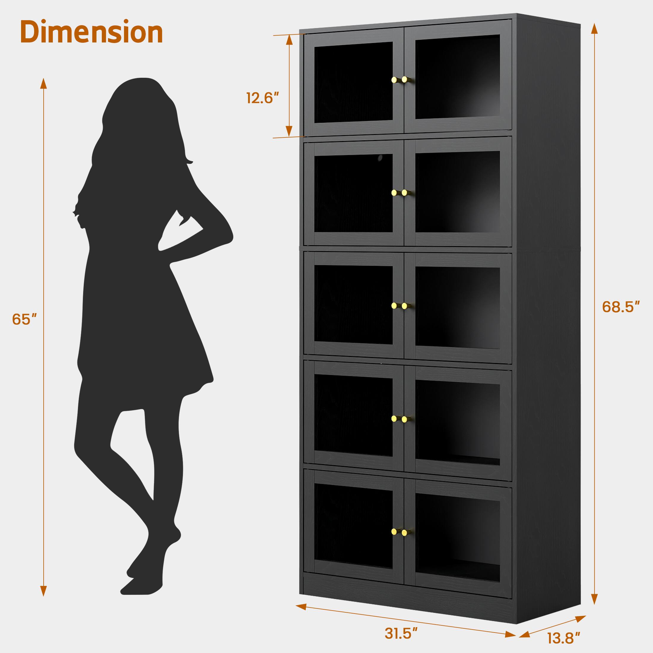 Dimension  
65"  
12.6"  
68.5"  
31.5"  
13.8"