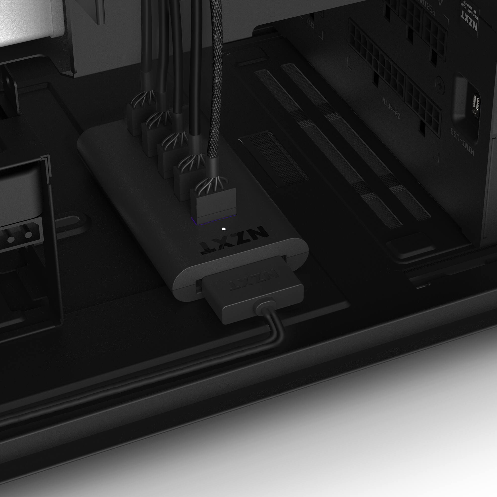 Alt View 15. NZXT - Internal USB HUB GEN 3 - Black.