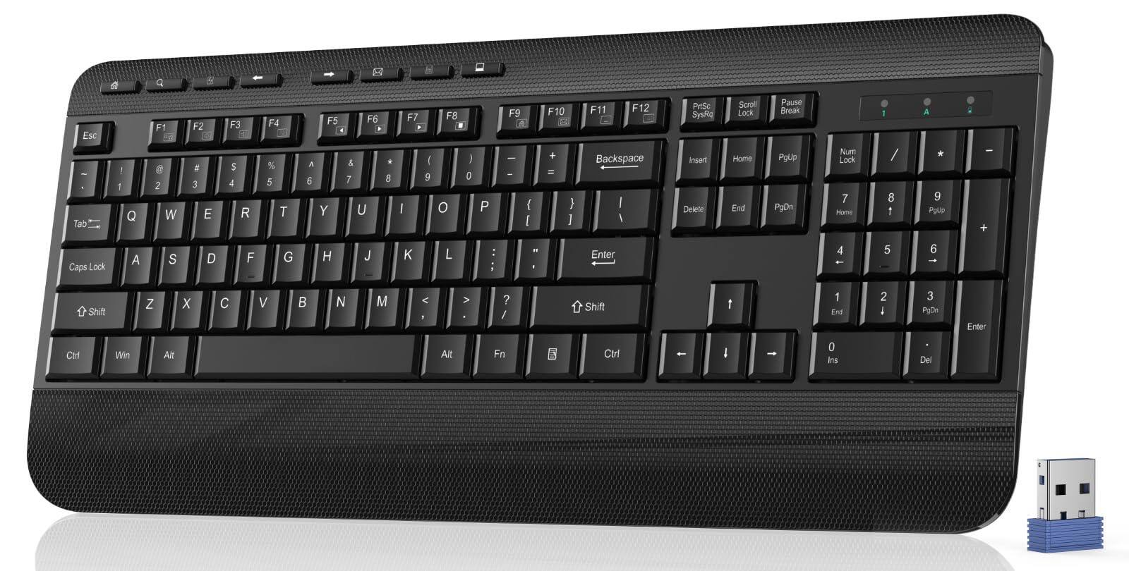 Sure, here is the corrected and grouped text from the image:
```
Esc F1 F2 F3 F4 F5 F6 F7 F8 F9 F10 F11 F12
Tab Q W E R T Y U I O P { } | Backspace
Caps Lock A S D F G H J K L ; ' Enter
Shift Z X C V B N M , . / Shift
Ctrl Win Alt Fn Space Alt Ctrl
Insert Home Page Up Page Down End Delete
Num Lock 7 8 9 + 4 5 6 - 1 2 3 0 . Enter
PrtSc SysRq Scroll Lock Pause Break
```