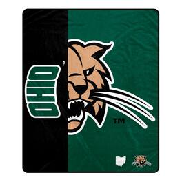 Pegasus - Ohio Bobcats 50" x 60" Endzone Ultra Soft Throw Blanket - Multicolor