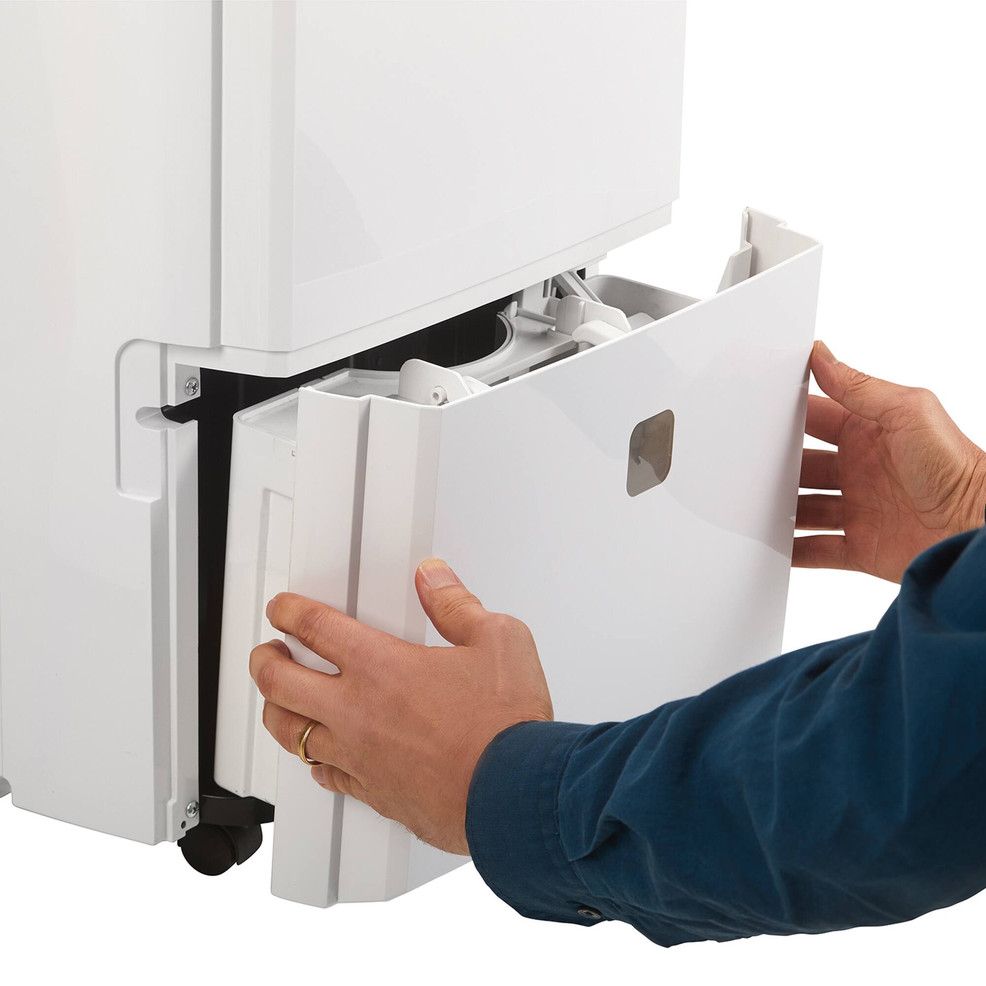 Alt View 2. Danby - 40-Pint Energy Star Dehumidifier - White.