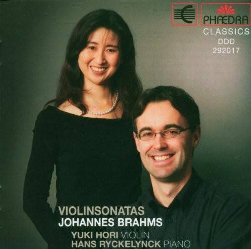 PHAEDRA CLASSICS  
DDD 292017  

VIOLINSONATAS  
JOHANNES BRAHMS  
YUKI HORI VIOLIN  
HANS RYCKELYNCK PIANO