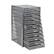 Alt View 19. Mind Reader - File Storage Drawers, Desk Organizer, Multi-Purpose, Crafts, Office, Metal Mesh, 10.75"L x 14"W x 21.25"H, Silver - Silver.