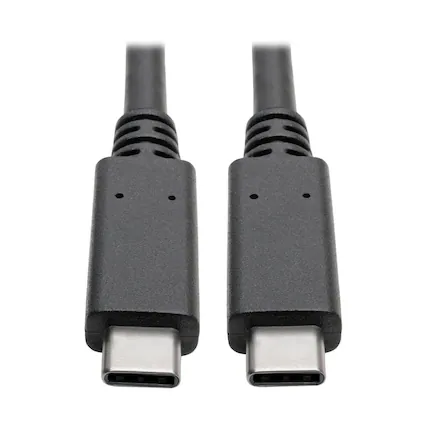 Front. Tripp Lite - Tripp Lite 3' 100W Thunderbolt 3 USB-C Male Cable.
