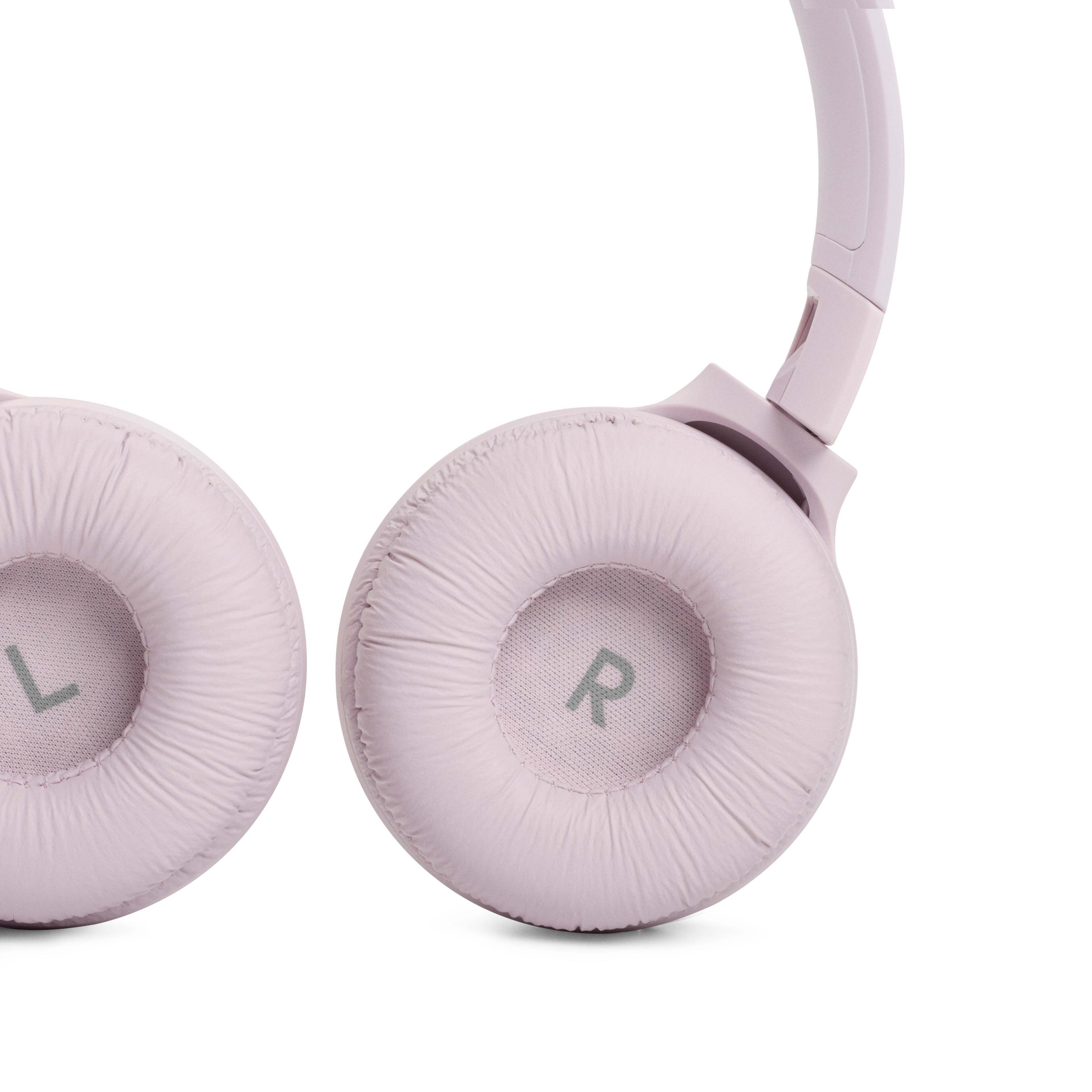 Alt View 16. JBL - Tune 510BT Wireless On-Ear Headphones - Pink - Rose.