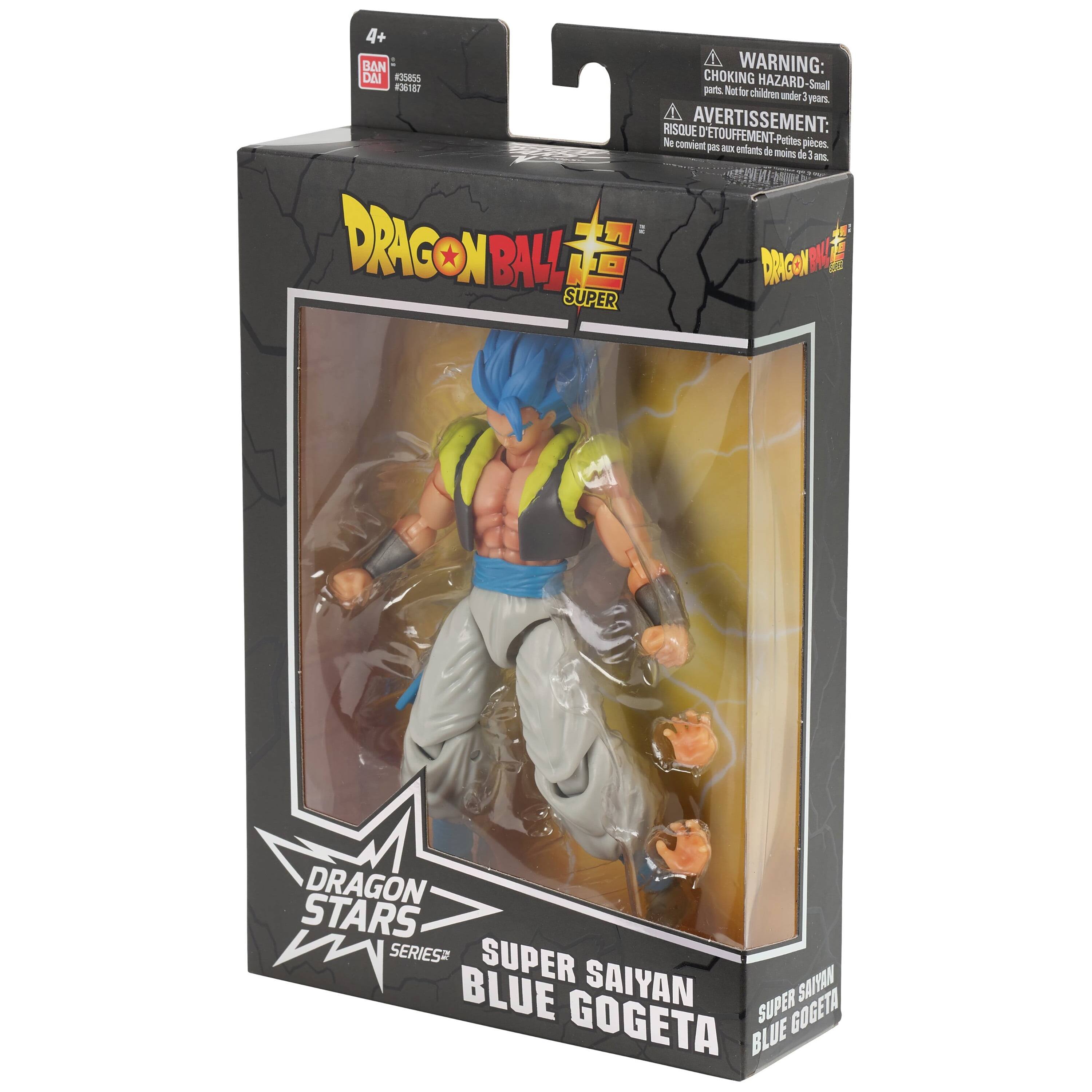4+ BAN WARNING: DA K8SS CHOKING HAZARD- Small parts Not for children under 3 years RISQUE AVERTISSEMENT: 7 Ve coet D'ETOUFFEMENT-Petites Petites peces. p - enfants de - de 1 - DRAGE DRAGONBIL K NBALL  DRAGONN SUPER DRAGON STARS SERIES SUPER BLUE SAIYAN SUPER SAIVIAN GOGETA GOGETA BLUE