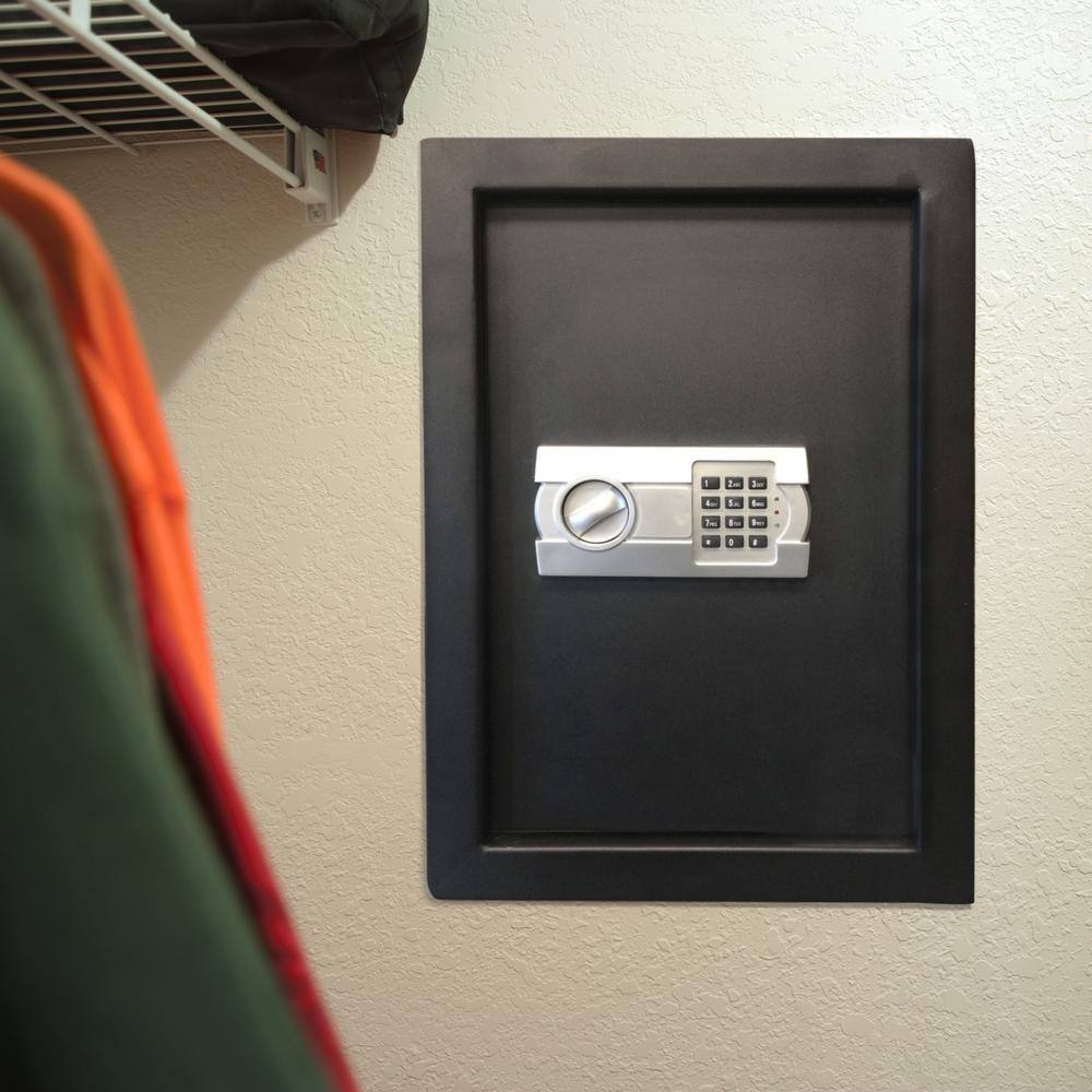 Alt View 5. Sportsman Pro-Series - Wall Safe with Electronic Lock - Black - Black.