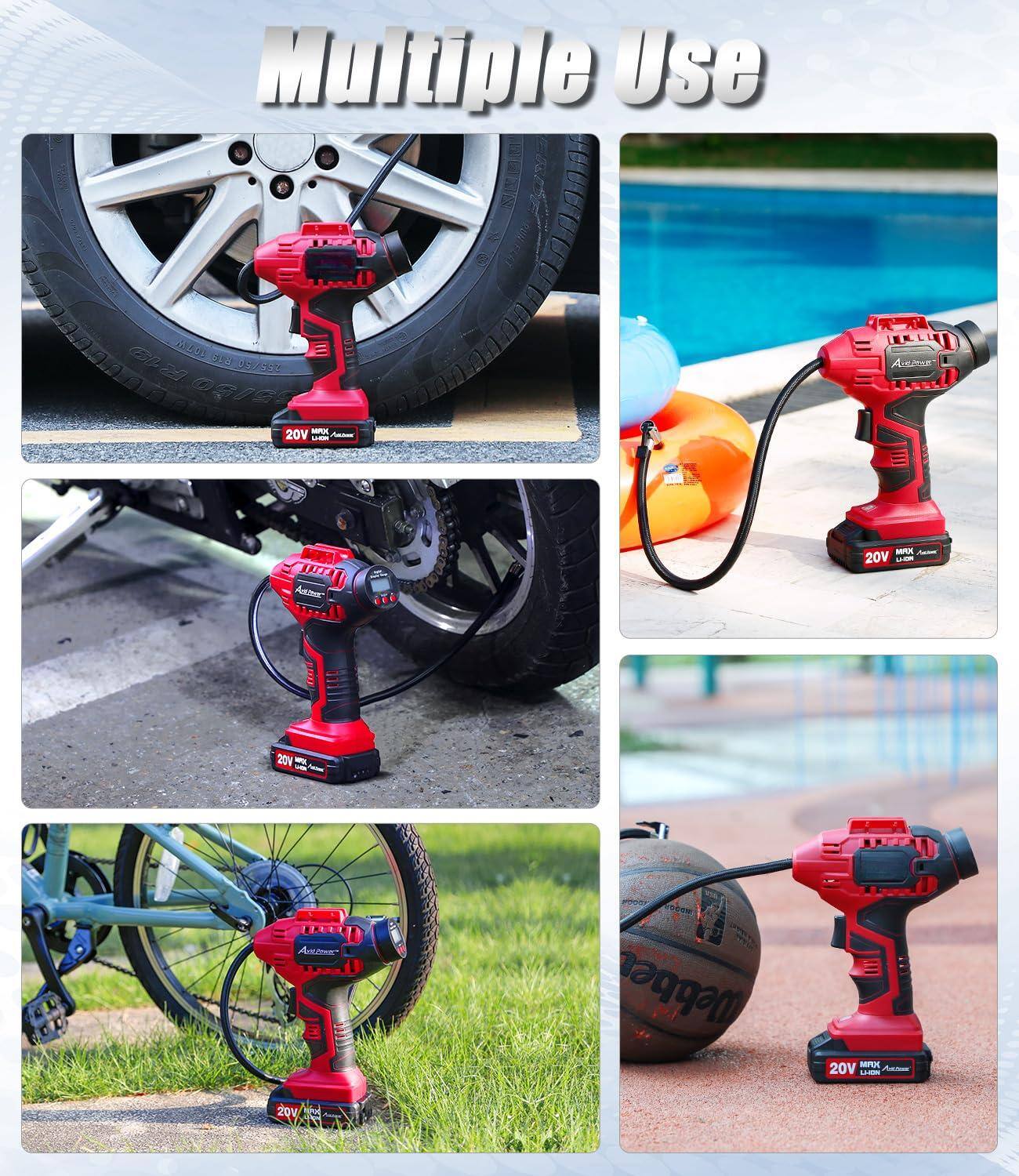 Multiple Use

20V MAX

20V MAX

20V MAX

20V MAX