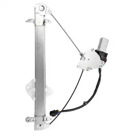 Brock - Replacement Passengers Front Power Window Lift Regulator with Motor, Left - White
