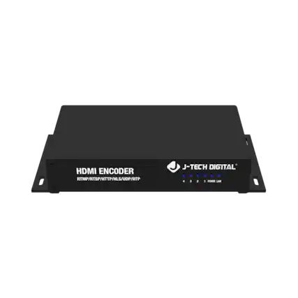 HDMI ENCODER RTMP/RTSP/HTTP/HLS/UDP/RTP
J-TECH DIGITAL
4 3 2 1 POWER LAN