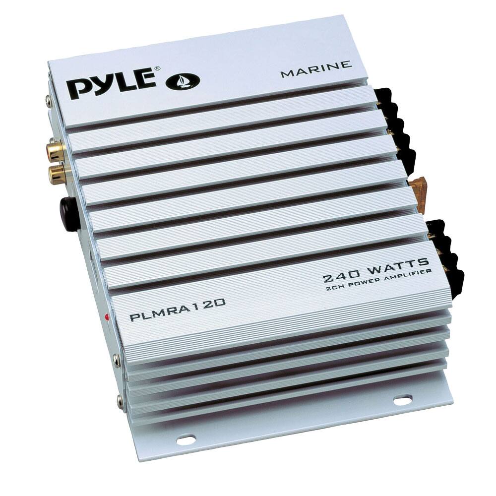 PYLE MARINE  
PLMRA120  
240 WATTS  
2CH POWER AMPLIFIER