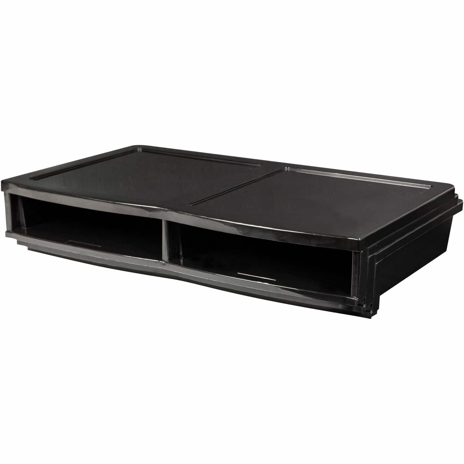 Storex - Quick Stack 6 sorter Organizer 500 x Sheet 6 Compartment Size : 8.75 x 11.50 x 2 8.70 x 13.60 Width20.50 - Black