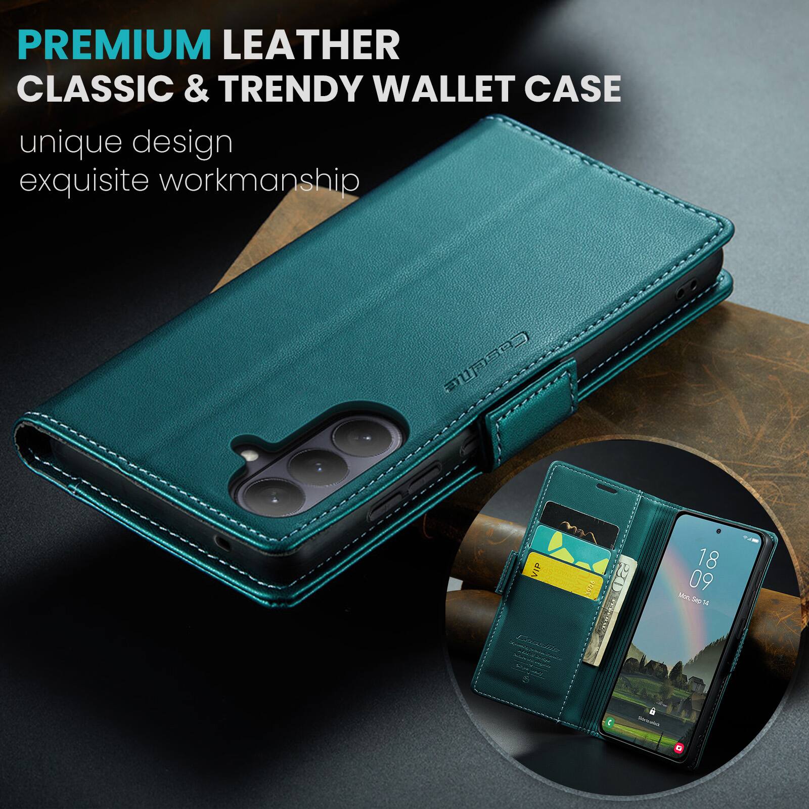 PREMIUM LEATHER CLASSIC & TRENDY WALLET CASE

unique design exquisite workmanship