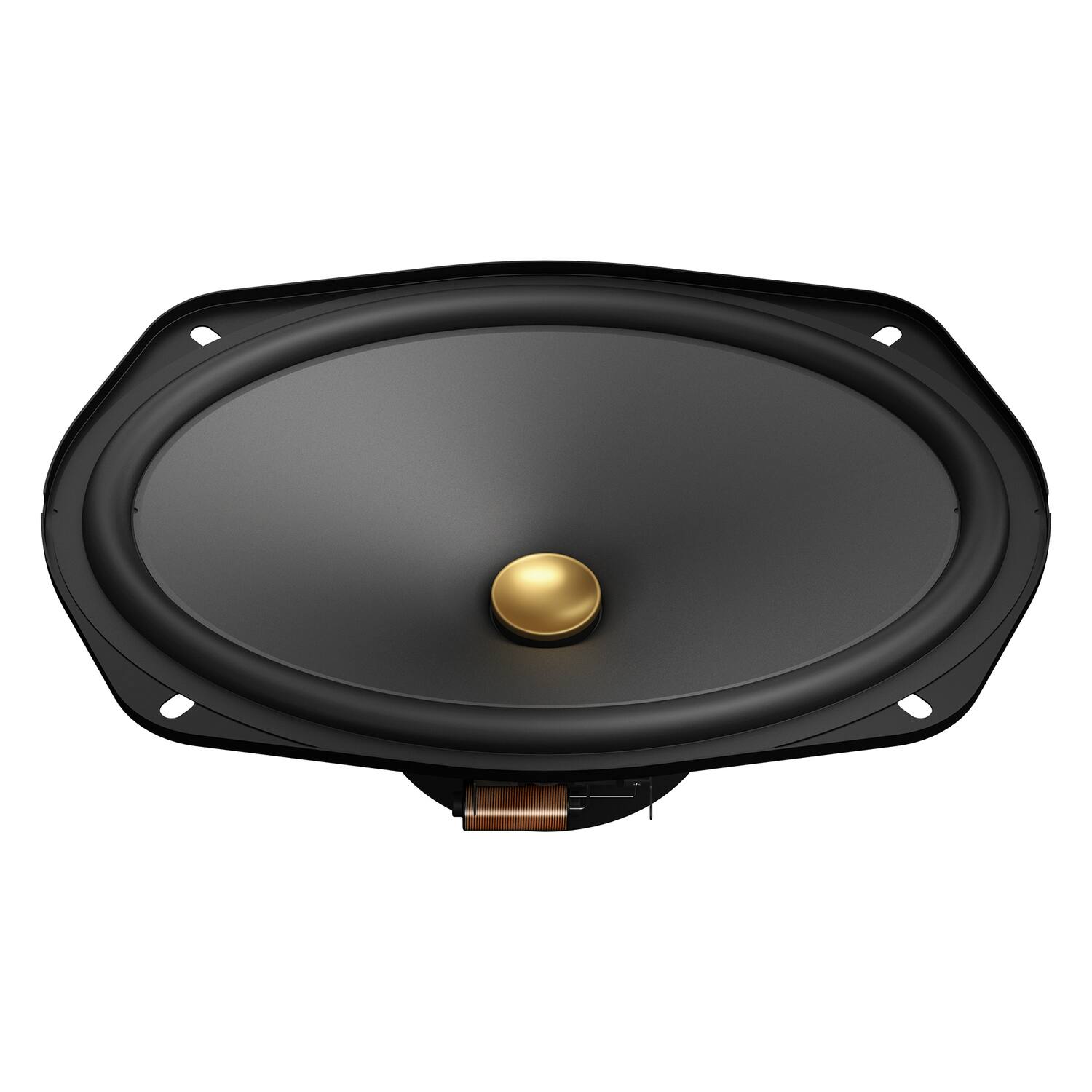 Left. Pioneer - TS-A6901C 6" x 9" 450W 2-Way Component Speakers, Max Power, 2 Pack - Black.