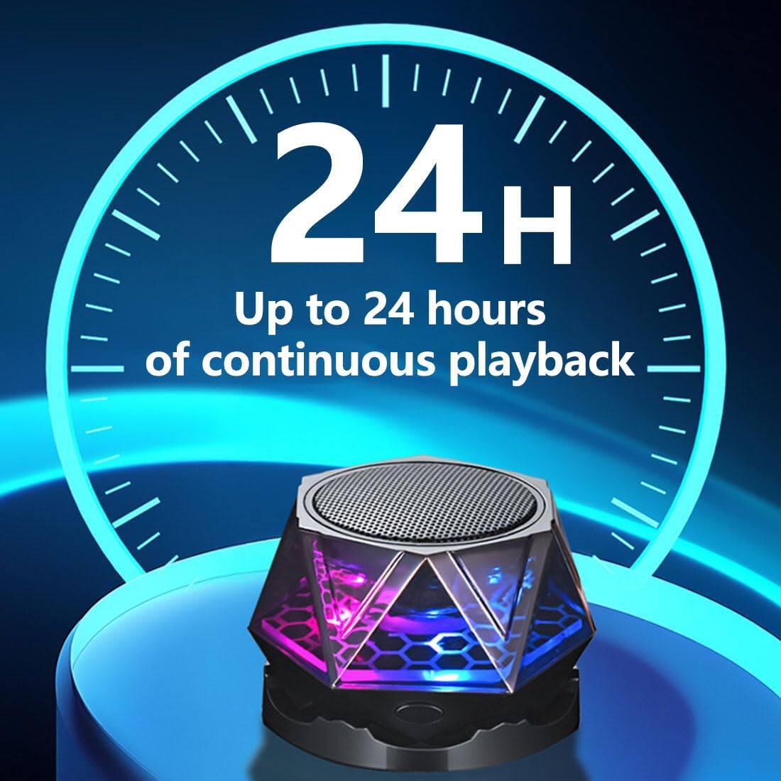 24H  
Up to 24 hours of continuous playback