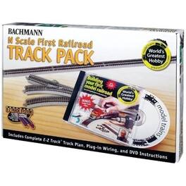 Bachmann - Trains 44896 N Scale Straight Model Train Track Set, 47 Piece
