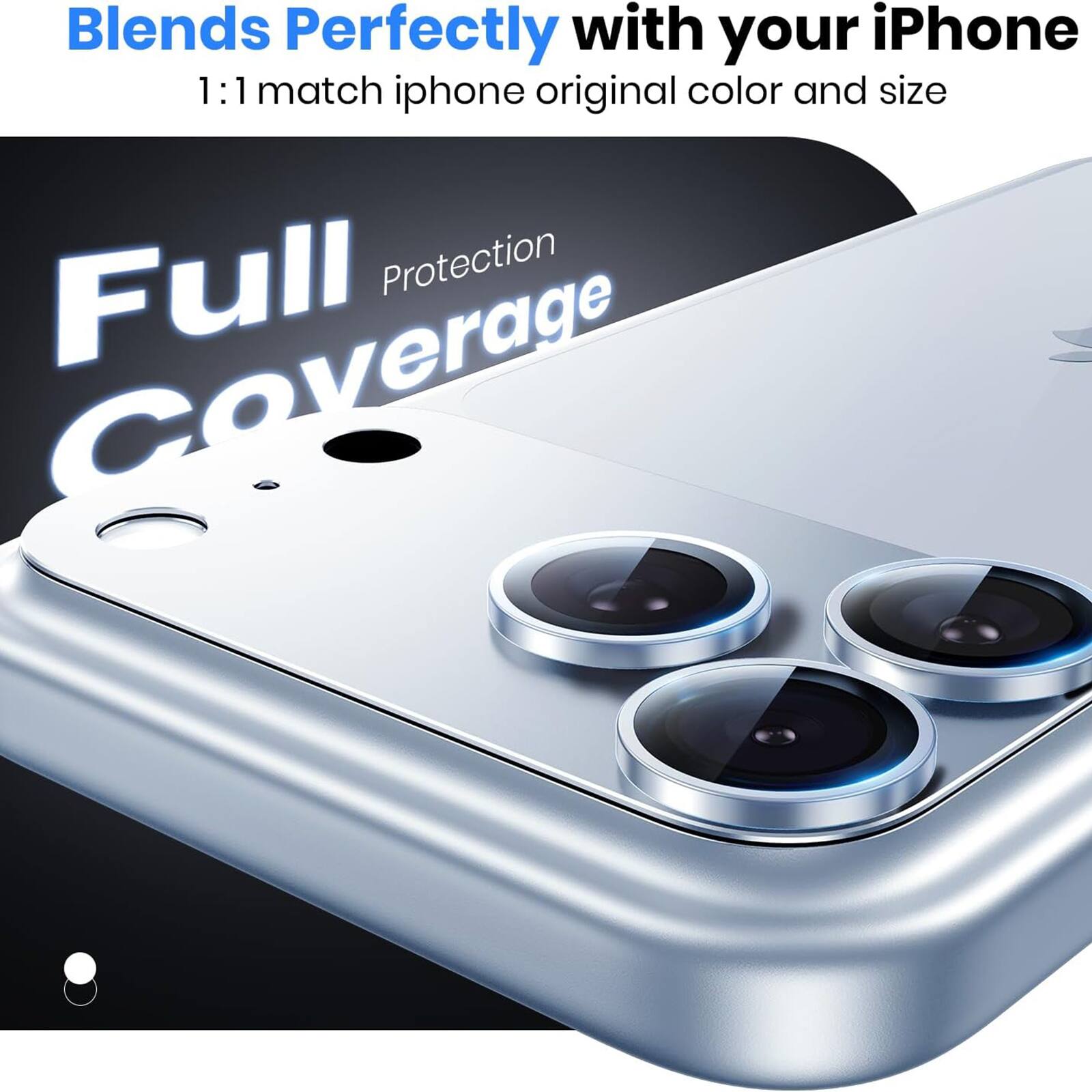 Blends Perfectly with your iPhone  
1:1 match iphone original color and size  
Full Protection Coverage