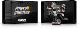 PopMarket - FiGPiN - Power Rangers - White Tigerzord XL - 6 Inch Enamel Pin in Premium Collector Package (X67) - Collectibles - Multicolor