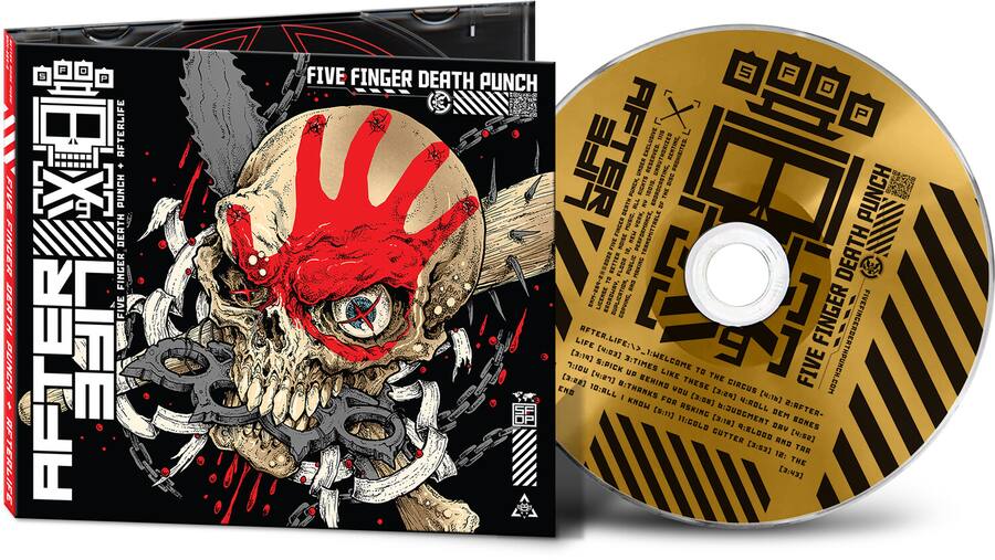 Five Finger Death Punch AfterLife (Tour Edition) COMPACT DISCS [CD ...