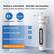 Reduce unwanted Remain necessaries Remains minerals, like potassium, calcium, sodium, and magnesium.* Up to 97% chlorine reduction Up to 16,000 gallons lifespan* 3.9" 3.6" Waterdrop Polyester membrane 1 Activated carbon block 2 16.7" Ultrafiltration (UF) membrane 3 NOTE: Do not lower TDS "Information is based on Drinking Water Treatment: Activated Carbon Filtration, Nov 2013. The service life mentioned above is subject to chlorine reduction. Actual result varies according to the local water quality.