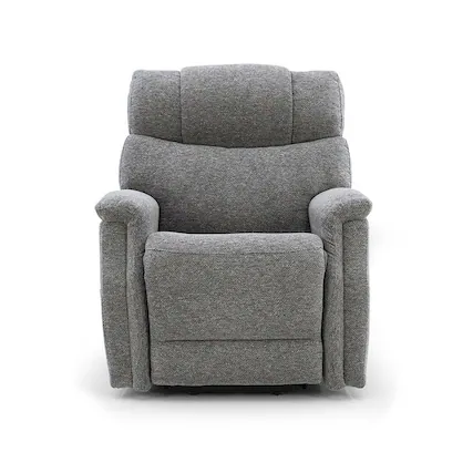 Front. Heartland Furniture - Power Recliner – Lift Chair With Electric Power, Supportive Design, Dark Grey - Dark Grey.