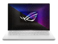 ASUS - ROG Zephyrus 14" 165Hz Gaming Laptop QHD - AMD Ryzen 9 7940HS with 16GB Memory - NVIDIA GeForce RTX 4080 - 1TB SSD - White - Front_Zoom