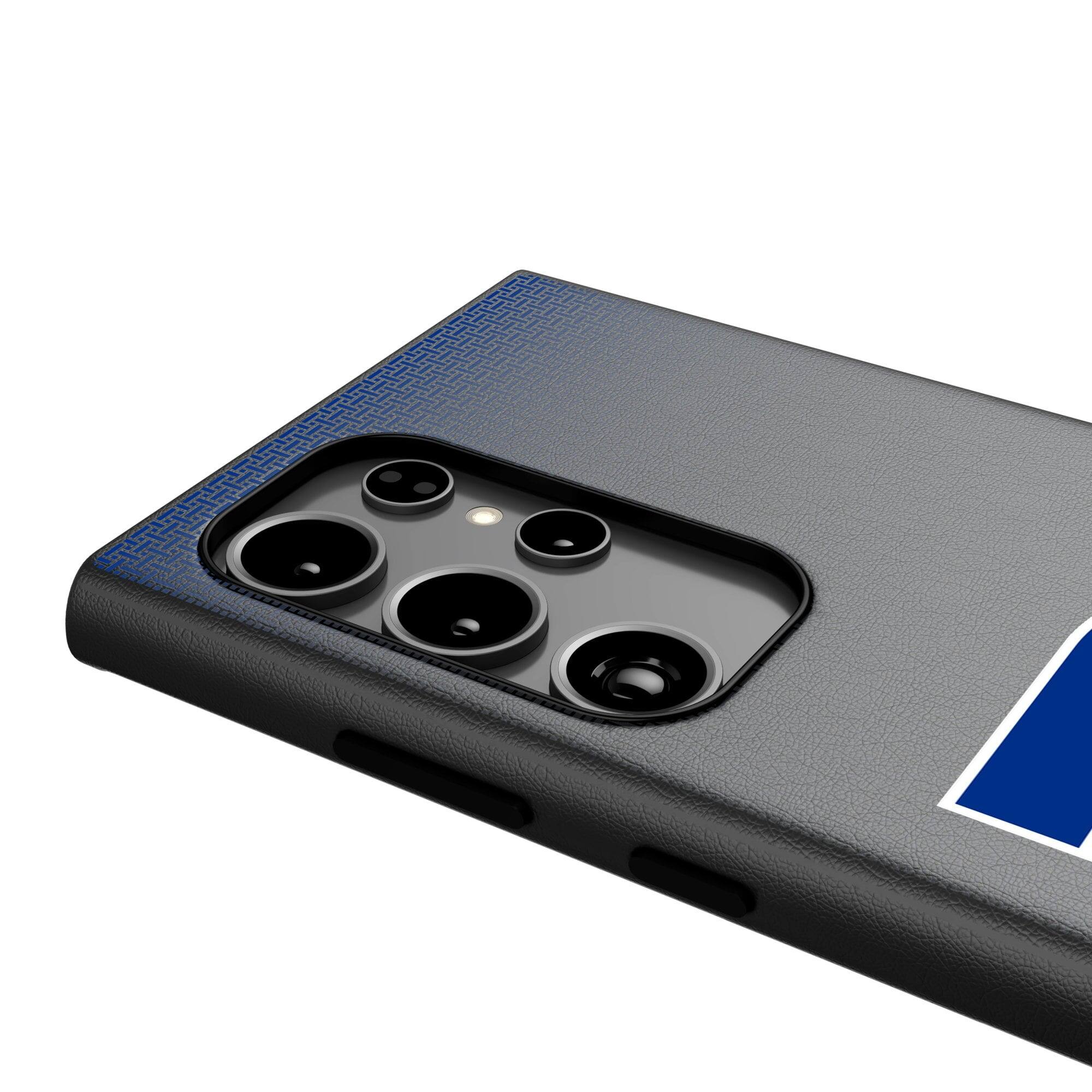 Alt View 3. Keyscaper - Seattle Seahawks Historic Collection 1976-2001 Galaxy Magnetic Bump Case - S24 Ultra - Black.