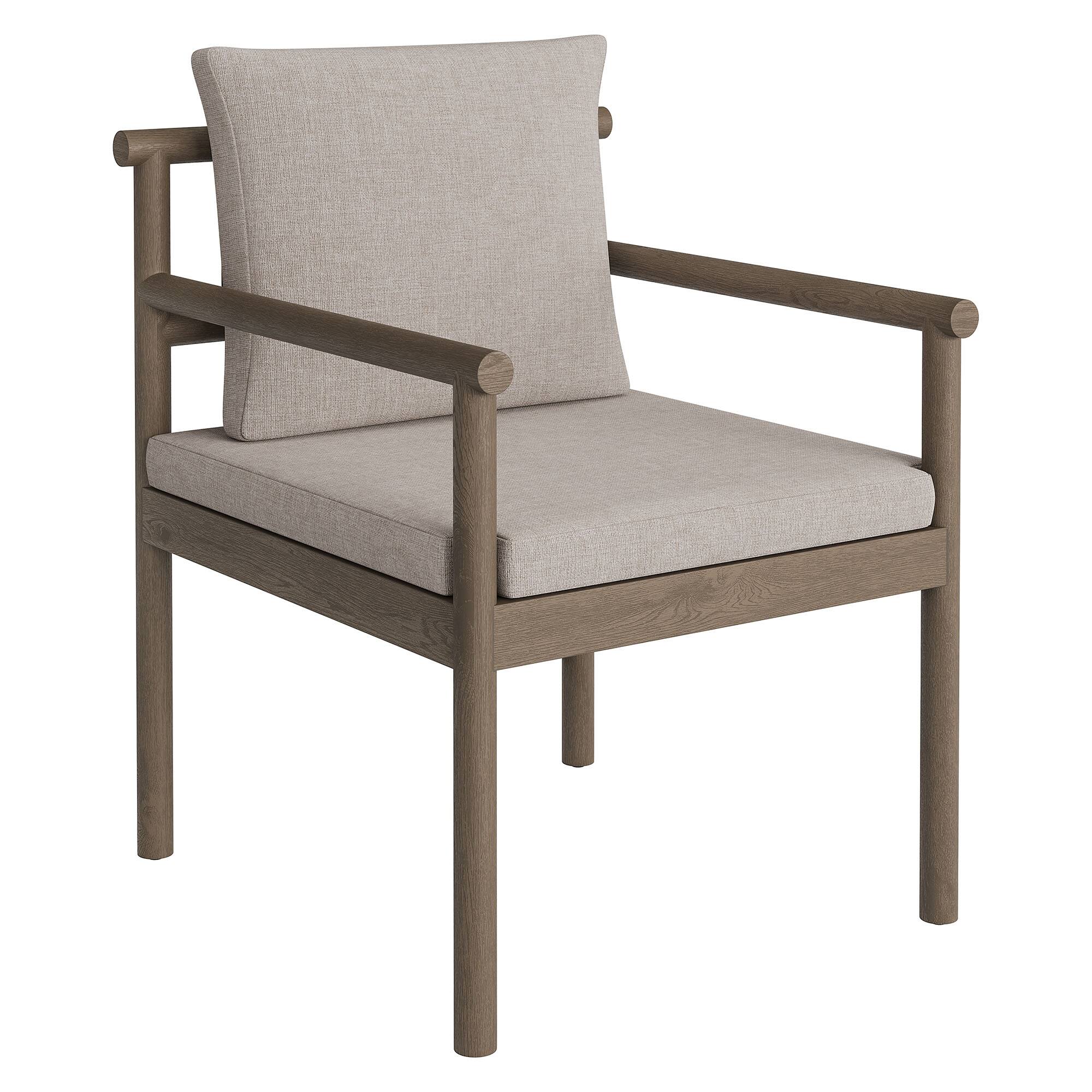 Angle. Modway - Eleni Outdoor Patio Teak Wood Rope Dining Chair by Modway - 32.