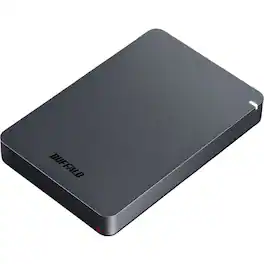 Buffalo - MiniStation HD-PGFU3 2 TB Portable Hard Drive - External - TAA Compliant - Desktop PC, MAC Device Supported - Black