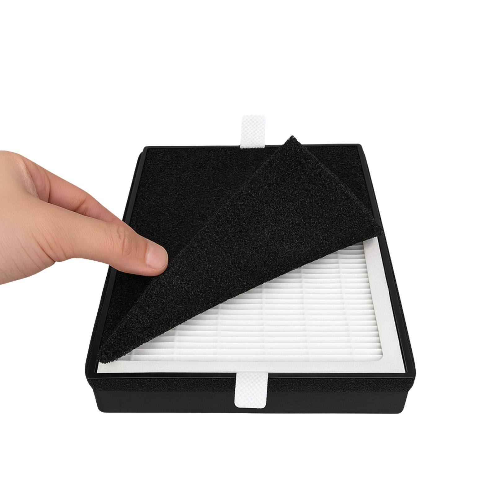 Alt View 2. Nispira - Nispira True HEPA Activated Carbon Pre Filter for LEVOIT LV H126 Air Purifier 2 Pack.