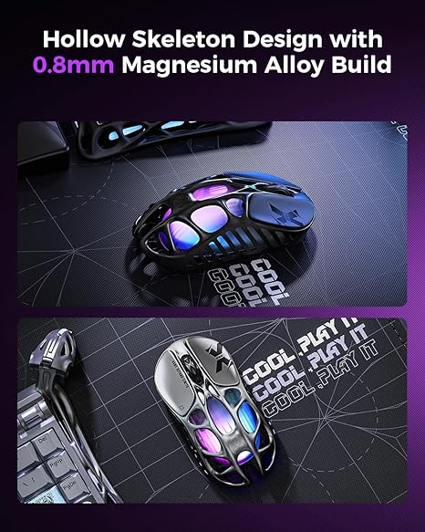 GravaStar Mercury X Pro Wireless 8K Hz Gaming Mouse with 32000 DPI