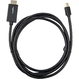 Rocstor - 6FT MINI DISPLAYPORT TO HDMI M/M 4KX2K 30HZ CABLE - Black