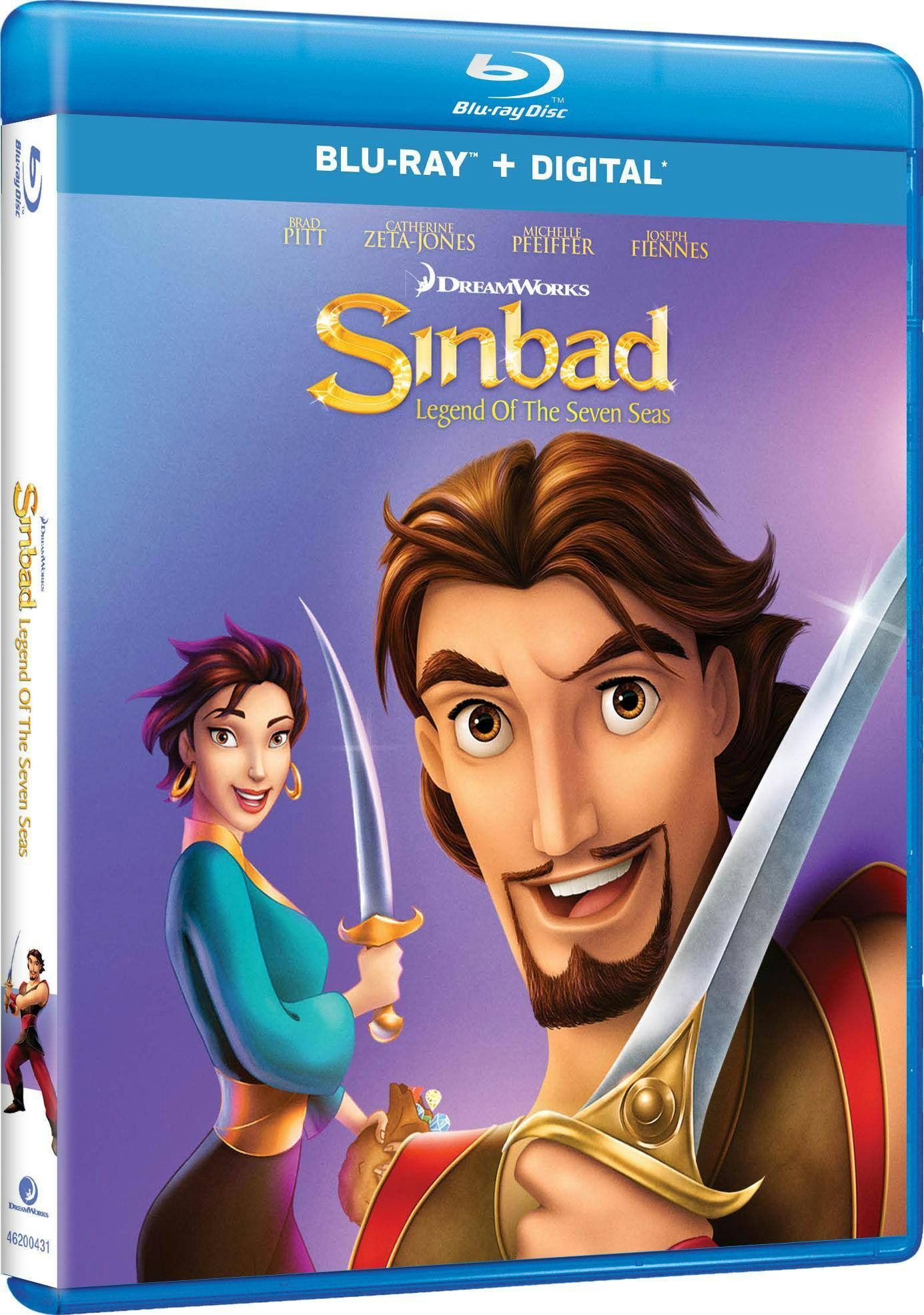 Angle. Sinbad: Legend of the Seven Seas (Blu-ray + Digital Copy) [Blu-ray].
