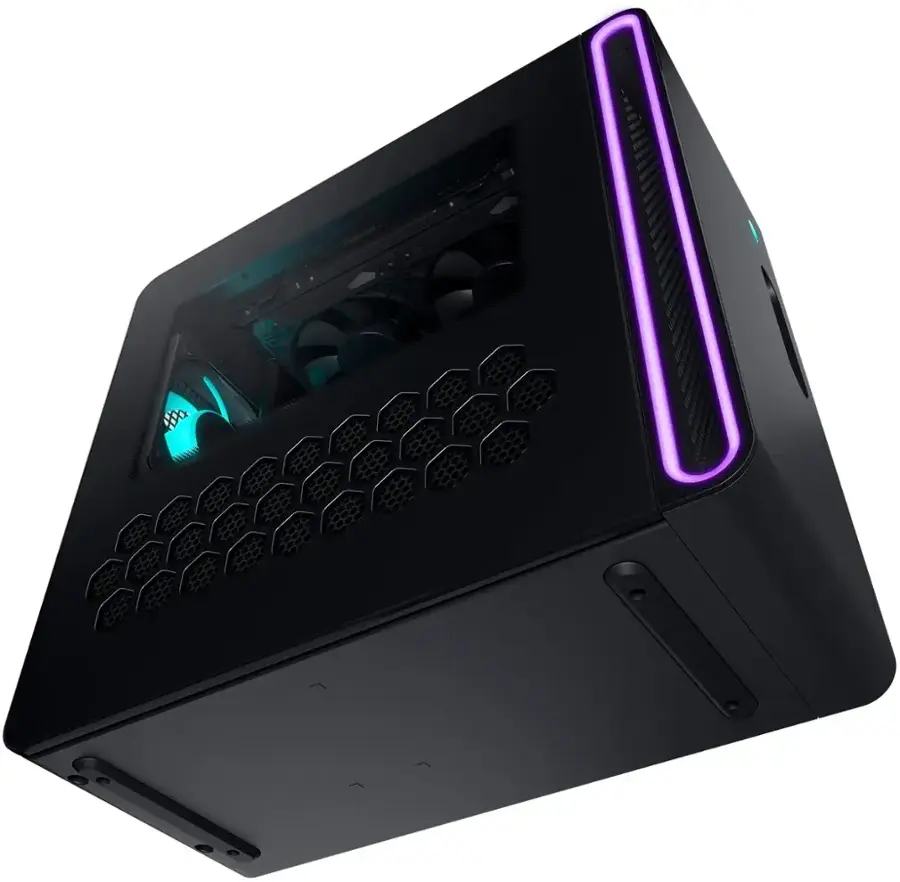 Alt View 25. Alienware - Aurora R16 Gaming Desktop - Intel Core i7-14700F - 16GB Memory - NVIDIA GeForce RTX 4060Ti - 1TB SSD - Black.
