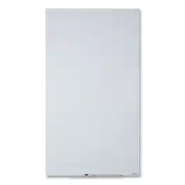Quartet - REMOVE - InvisaMount Vertical Magnetic Glass Dry-Erase Boards, 28" x 50", White Surface