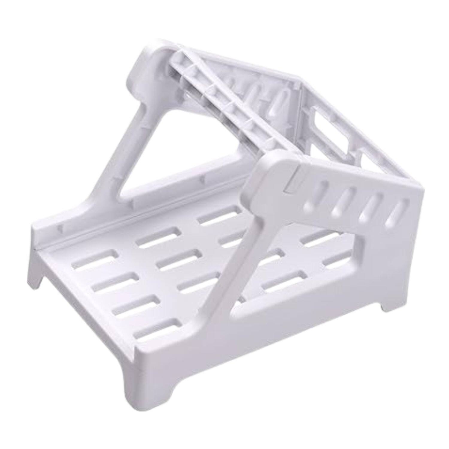 Front. Stock Preferred - Thermal Label Holder for Rolls & Fanfold Labels - White.