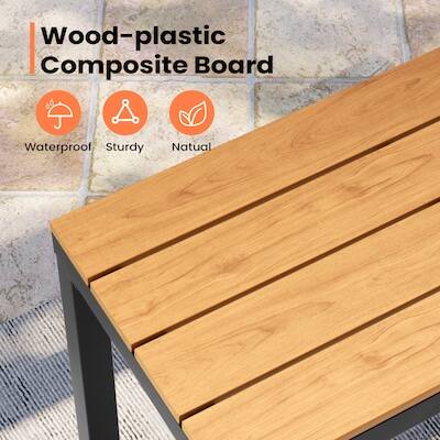 Wood-plastic Composite Board Waterproof Sturdy Natural