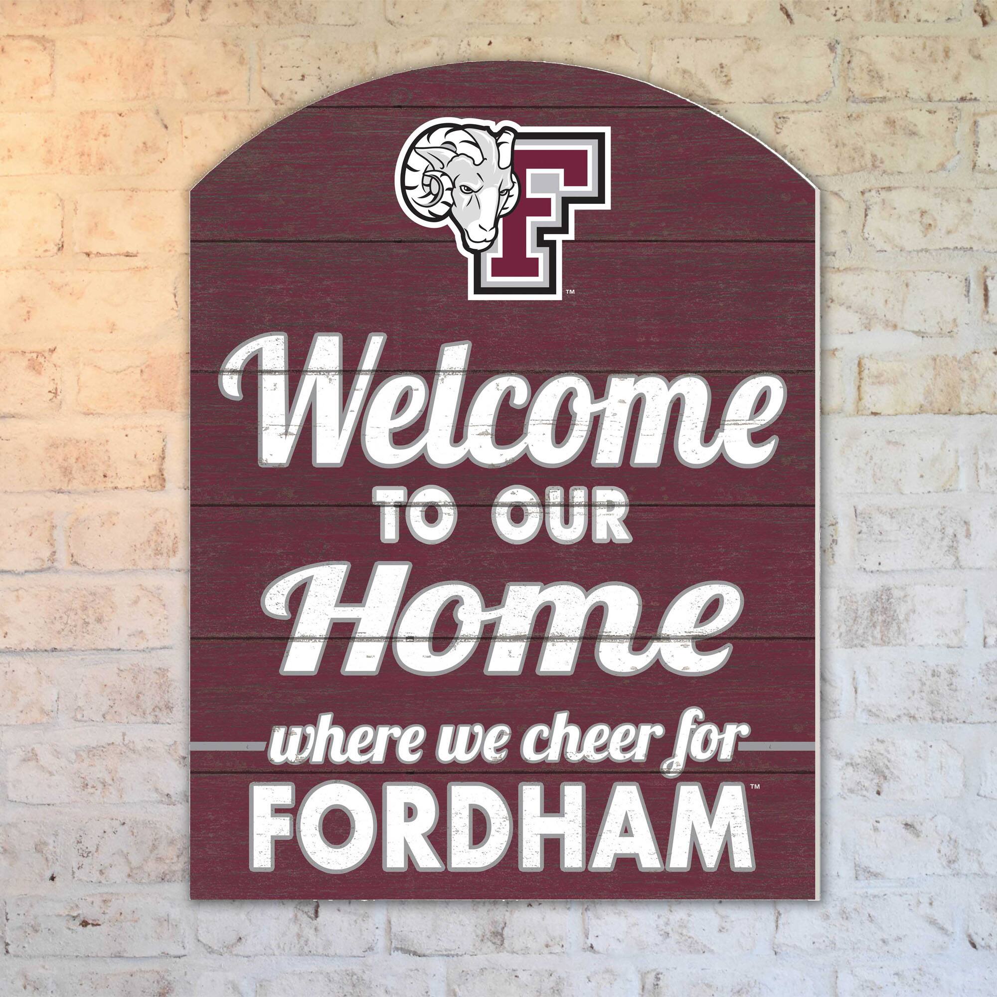 Welcome to our Home where we cheer for FORDHAM