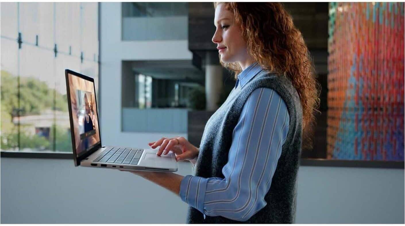 Alt View 8. Dell - Pro 16 Plus PB16255 16" FHD+ Business Laptop - AMD Ryzen 5 220 2025 - 16GB RAM - 512GB SSD - WIFI 7 - Windows 11 Pro - Platinum Silver.