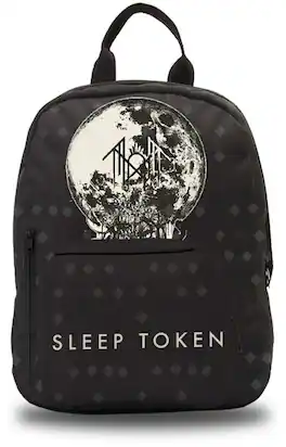 PopMarket - Sleep Token - Rocksax - Sleep Token - The Summoning Black Logo - Mini Backpack (Black) - Multicolor