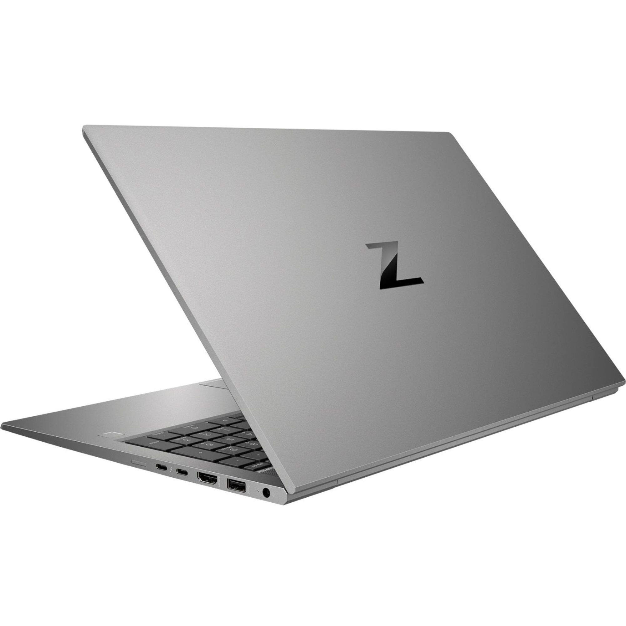 Alt View 3. HP - ZBook Firefly 15 G7 15.6" FHD Intel i7-10810U 1.1 GHz 16 GB DDR4 512 GB SSD NVIDIA Quadro P520 Windows 11 Pro Laptop - Gray.