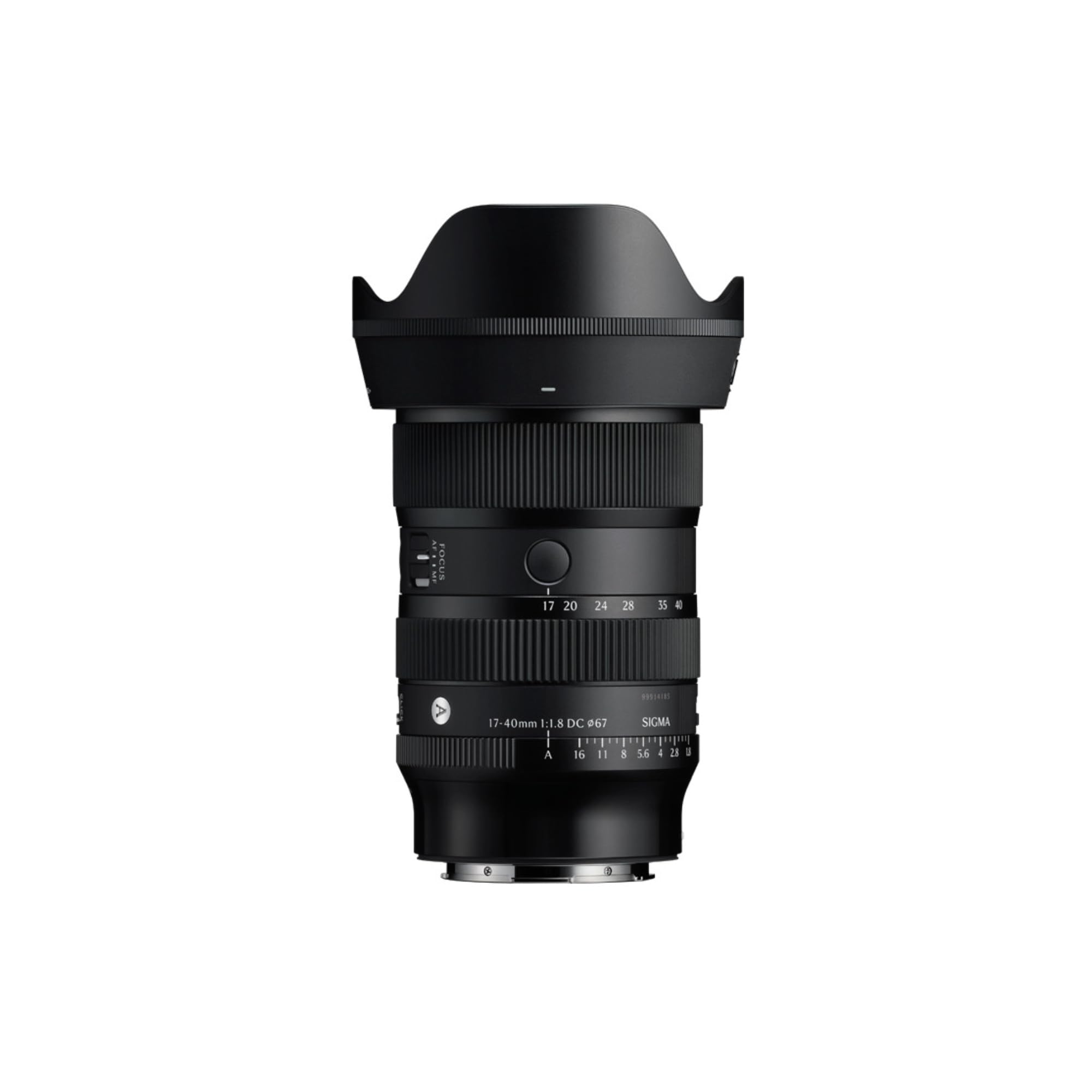 Sigma 214975 17 40mm F1.8 DC Art Mount for Fuji X, Black 214975