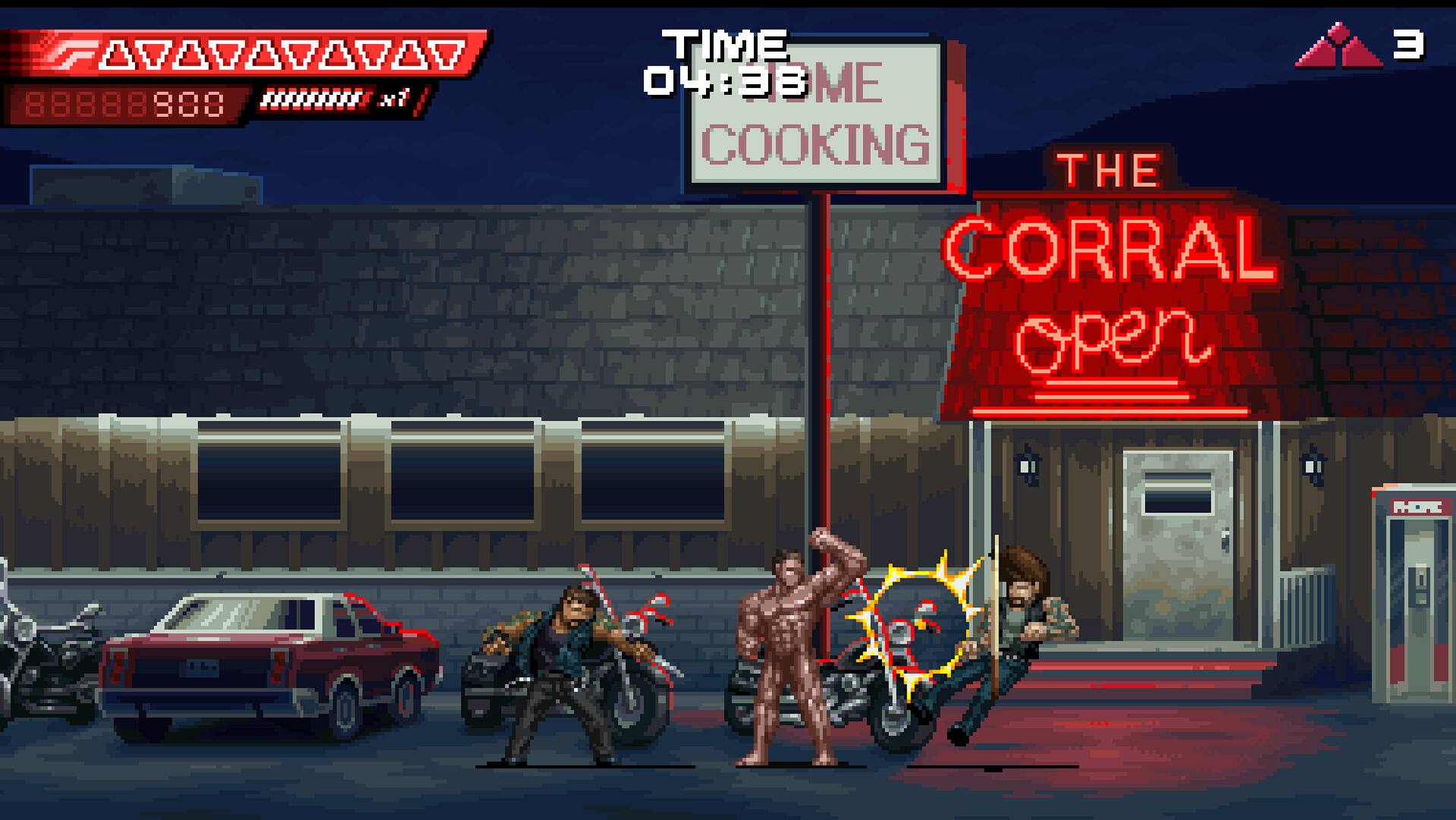 FATATAYAYA7 TIME adddddo0or 5x 04:33 ME 88888888 COOKING THE CORRAL open 3 PHOFC