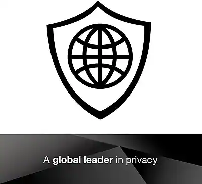 A global leader in privacy