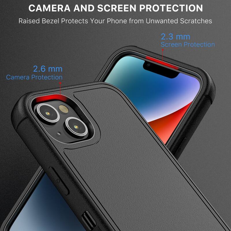 CAMERA AND SCREEN PROTECTION
Raised Bezel Protects Your Phone from Unwanted Scratches
2.3 mm Screen Protection
2.6 mm Camera Protection