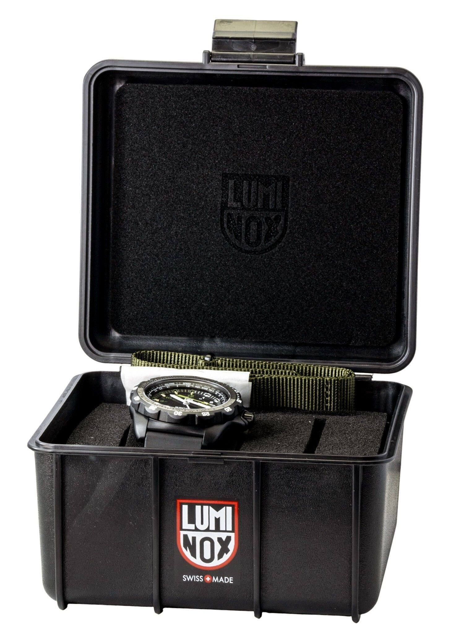 Luminox Recon Nav Spec GMT Rubber Strap Dial Quartz Diver's XL