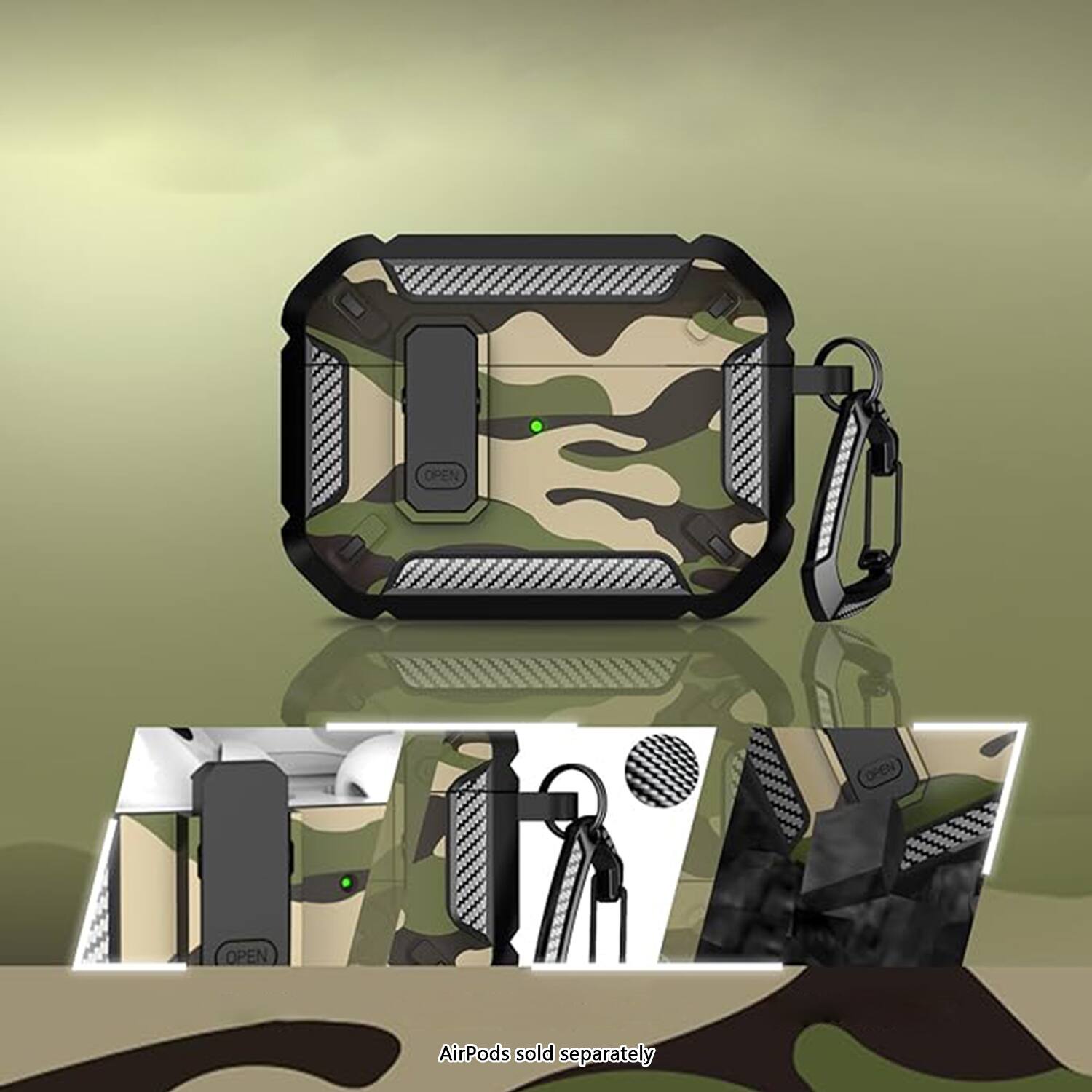 OPEN  
AirPods sold separately