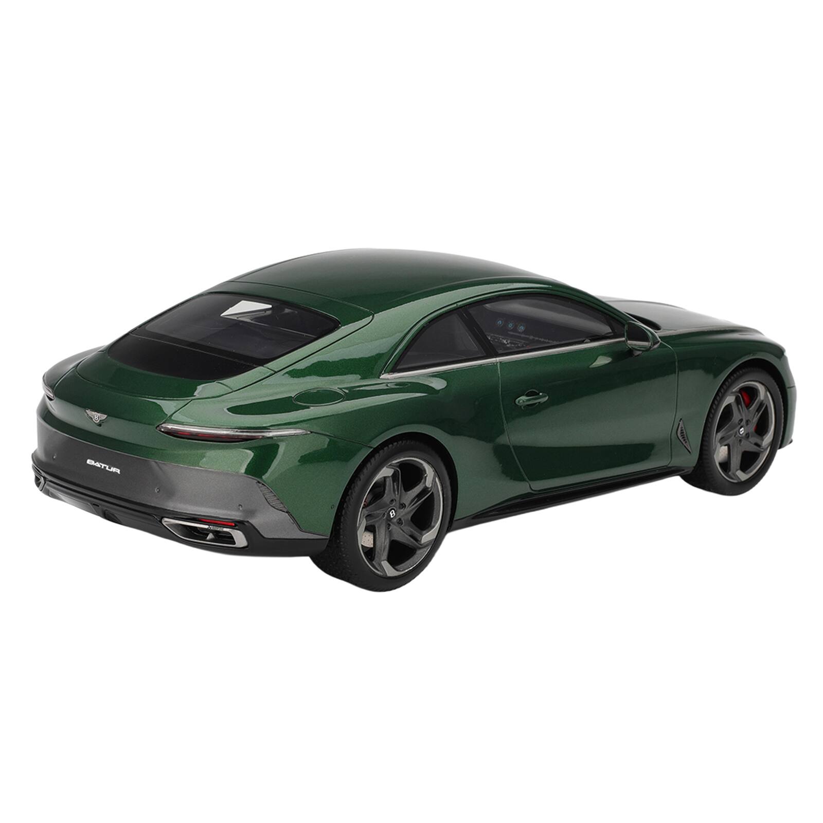 Alt View 4. Top Speed - Bentley Batur Scarab Green Metallic 1/18 Model Car by Top Speed.