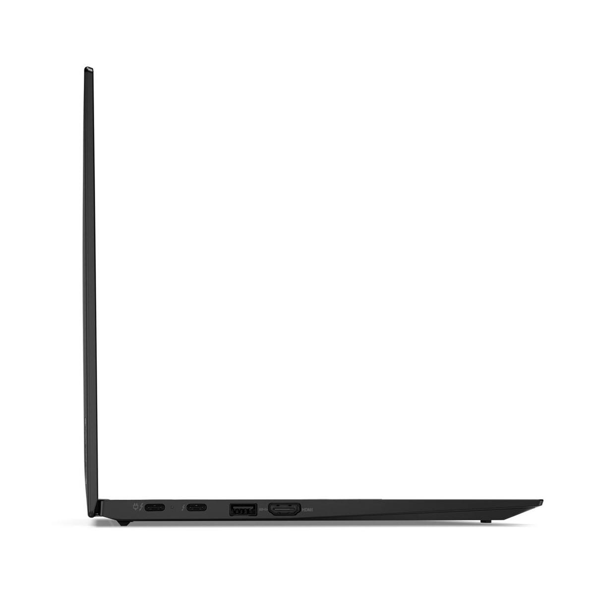 Angle. Lenovo - Lenovo ThinkPad X1 Carbon Gen 9 Core i7-1165G7 2.8GHz, 16GB, 512GB SSD, 14" FHD, Window 11 Pro 64-bit - Black.