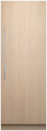 Fisher & Paykel - 15.6 cu ft 30 in Panel Ready Column Freezer Ice Only RH - Custom Panel Ready